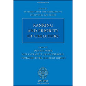 RANKING & PRIORITY OF CREDITORS OICIL C by EDITED BY FABER, VERMUNT - 9780198727293