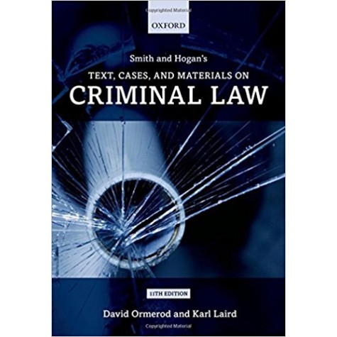SMITH &  HOGAN'S TEX CASE &  MAT ON CRIM by ORMEROD & LAIRD - 9780199694884