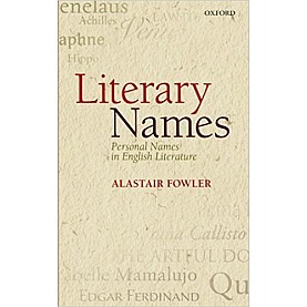 LITERARY NAMES P by FOWLER - 9780198709688