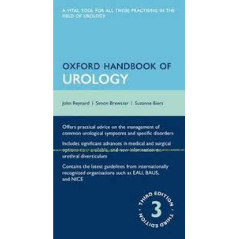 OHB UROLOGY 3E by JOHN REYNARD, SIMON BREWSTER - 9780199696130