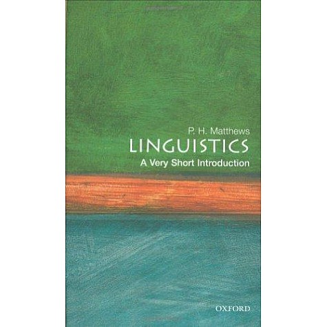 LINGUISTICS VSI N/E by MATHEWS - 9780192801487