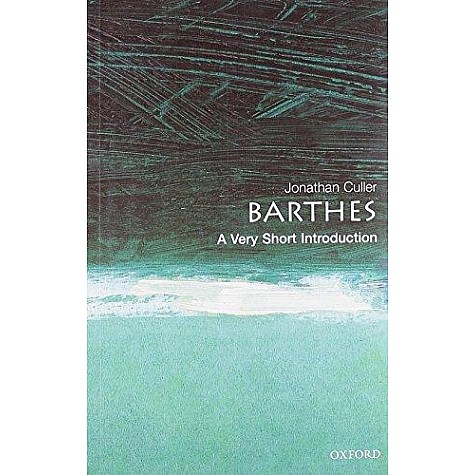 BARTHES VSI: PB by JONATHAN CULLER - 9780192801593 BARTHES VSI: PB by JONATHAN CULLER - 9780192801593
