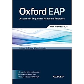 OXF EAP B2 SB & DVD-ROM PK by EDWARD DE CHAZAL & SAM MCCARTER - 9780194001786 OXF EAP B2 SB & DVD-ROM PK by EDWARD DE CHAZAL & SAM MCCARTER - 9780194001786