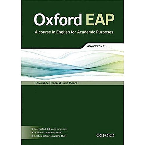 OXF EAP C1 SB & DVD-ROM PK by EDWARD DE CHAZAL, JULIE MOORE - 9780194001793