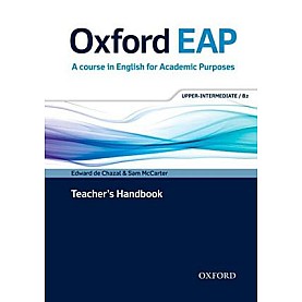 OXF EAP B2 TB & DVD PK by EDWARD DE CHAZAL & SAM MCCARTER - 9780194001830 OXF EAP B2 TB & DVD PK by EDWARD DE CHAZAL & SAM MCCARTER - 9780194001830
