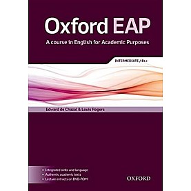 OXF EAP B1+ SB & DVD-ROM PK by EDWARD DE CHAZAL & LOUIS ROGERS - 9780194002011 OXF EAP B1+ SB & DVD-ROM PK by EDWARD DE CHAZAL & LOUIS ROGERS - 9780194002011
