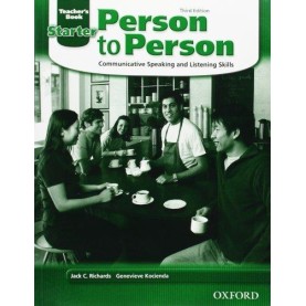 PERSON TO PERSON 3E STARTER TB by RICHARDS - 9780194302180
