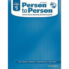 PERSON TO PERSON 3E 1 TEST BOOK PACK by RICHARDS - 9780194302272