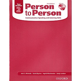 PERSON TO PERSON 3E 2 TEST BOOK PACK by RICHARDS - 9780194302302