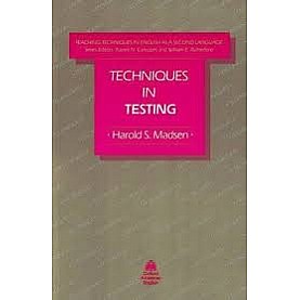 TECHNIQUES IN TESTING by MADSEN, HAROLD - 9780194341325