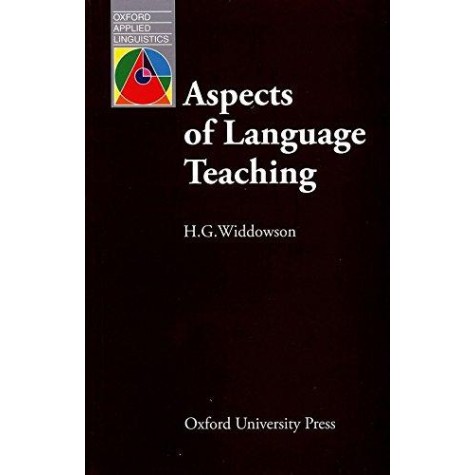 ASPECTS OF LANG TEACHING by WIDDOWSON, H. G. - 9780194371285
