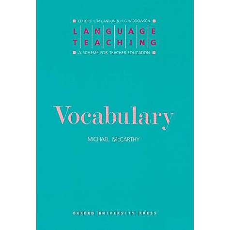VOCABULARY by MICHAEL MCCARTHY - 9780194371360 VOCABULARY by MICHAEL MCCARTHY - 9780194371360