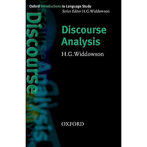 OILS: DISCOURSE ANALYSIS by WIDDOWSON, HENRY G. - 9780194389211