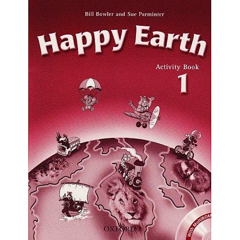HAPPY EARTH 1: AB & M-ROM PACK by BOWLER, BILL; PARMINTER, SUE - 9780194402965