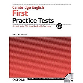CAM ENG FIRST PRAC TESTS W/KEY&AUD CD PK by Oxford - 9780194512565