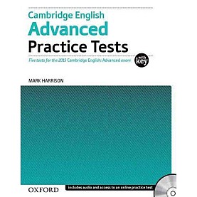 CAM ENG ADV PRAC TESTS W/KEY&AUD CD PK by . - 9780194512626