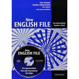 NEW ENG FILE PRE-INT TEACHER`S BOOK WITH by OXENDEN, CLIVE; LATHAM-KOENIG, CHRISTINA; SELIGSON, PAUL; CLANDFIELD, LINDSAY - 9780194518888