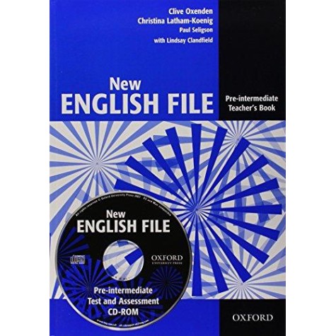NEW ENG FILE PRE-INT TEACHER`S BOOK WITH by OXENDEN, CLIVE; LATHAM-KOENIG, CHRISTINA; SELIGSON, PAUL; CLANDFIELD, LINDSAY - 9780194518888