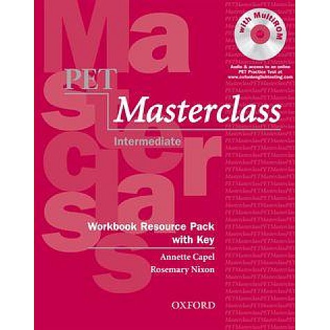 PET MASTERCLASS WORKBOOK RES PACK WITH by ' - 9780194535472