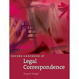 OHB LEGAL CORRESPONDENCE by RUPERT HAIGH - 9780194571937