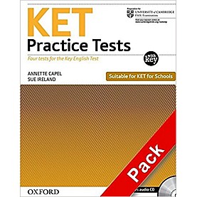 KET PRAC TSTS W/KEY PK (REV) by CAPEL/IRELAND - 9780194574211