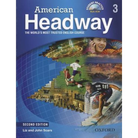 AMERICAN HEADWAY, 2e LVL 3: SB WITH STN by SOARS, JOHN; SOARS, LIZ - 9780194729833