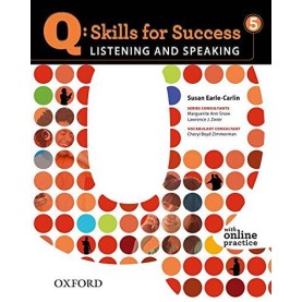 Q SKILLS  LISTENING & SPEAKING 5 SB PACK by SUSAN EARLE -CARLIN - 9780194756044