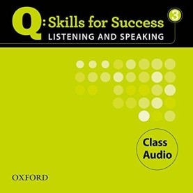 Q LISTENING & SPEAKING 3 CL CD (X3) by . - 9780194756075