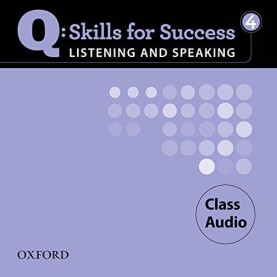Q LISTENING & SPEAKING 4 CL CD (X4) by . - 9780194756082