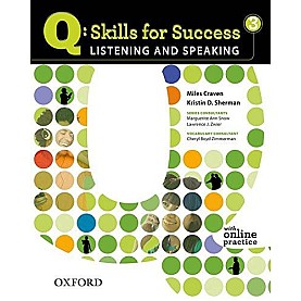 Q SKILLS SUCC LIS & SPK 3 SB WITH OP by MILES CARVEN, KRISTIN D. SHERMAN - 9780194756129