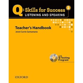 Q SKILLS LISTENING & SPEAKING 1 TB PACK by JENNI CURRIE SANTAMARIA - 9780194756150