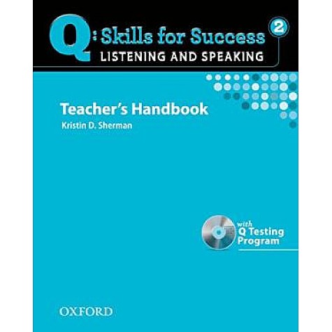 Q SKILLS  LISTENING & SPEAKING 2 TB PACK by KRISTIN D. SHERMAN - 9780194756167