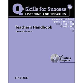 Q SKILLS SUCC LIS & SPK 4 TB WITH TP CD by LAWRANCE LAWSON - 9780194756181