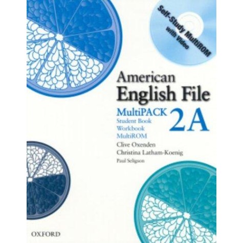 AM ENG FILE 2A SB/WB W/CD-ROM PK by OXENDEN ET AL - 9780194774376