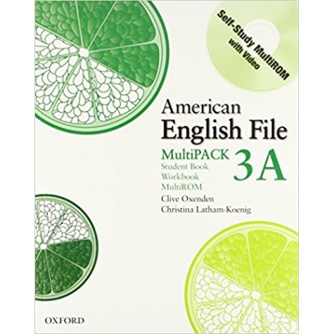 AM ENG FILE 3A SB/WB W/CD-ROM PK by OXENDEN ET AL - 9780194774536