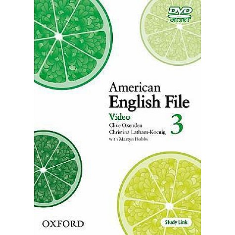 AM ENG FILE 3 DVD by OXENDEN ET AL - 9780194774635