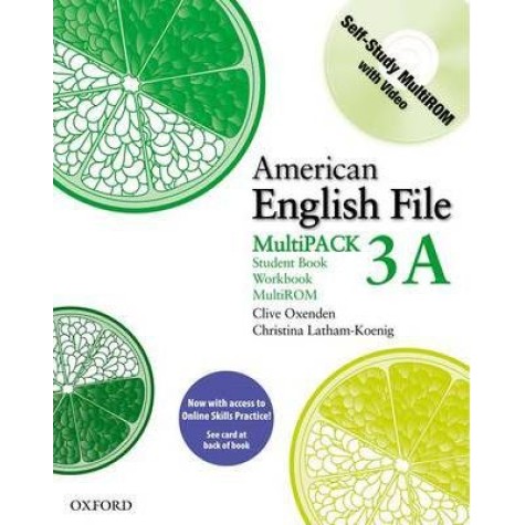 AM ENG FILE 3A SB & ONL SKILLS MULTI PK by . - 9780194775274