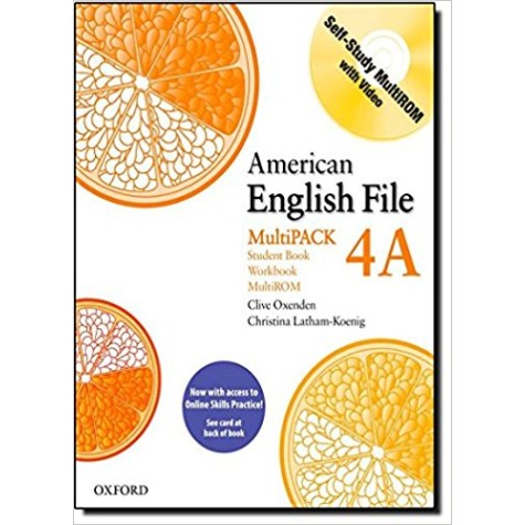 AM ENG FILE 4A SB & ONL SKILLS MULTI PK by . - 9780194775281