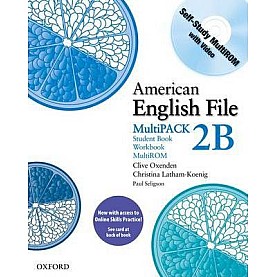 AM ENG FILE 2B SB & ONL SKILLS MULTI PK by . - 9780194775304