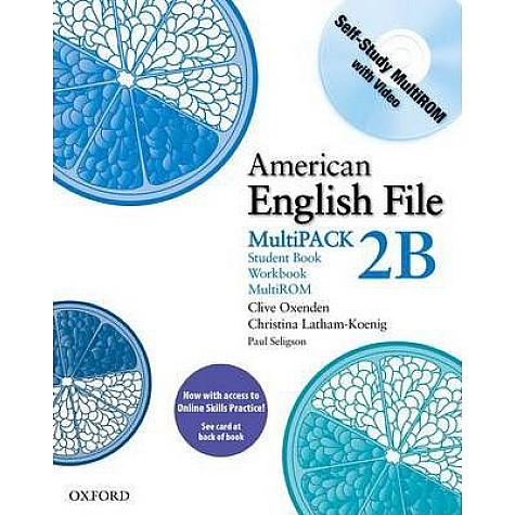 AM ENG FILE 2B SB & ONL SKILLS MULTI PK by . - 9780194775304