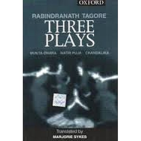 THREE PLAYS by TAGORE - 9780195600353