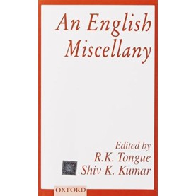 AN ENGLISH MISCELLANY by TONGUE - 9780195612189