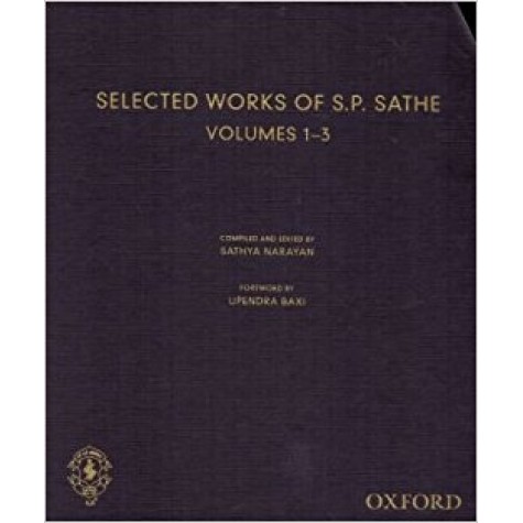 SELECTED WORKS OF S.P. SATHE by S.P. SATHE/ INDIAN LAW SOCIETY - 9780195694154