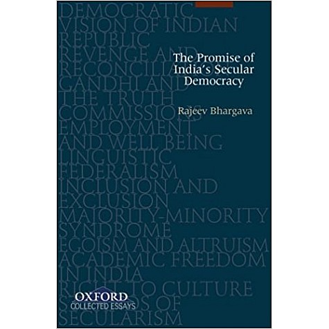THE PROMISE OF INDIA'S SECULAR DEMOCRACY by BHARGAVA,RAJEEV - 9780198060444