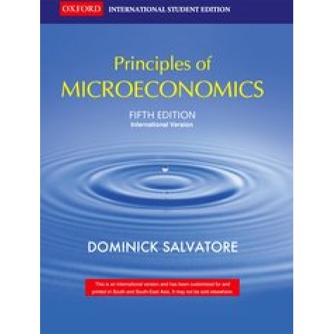 PRINC. OF MICROECONOMICS, INT. 5/E by DOMINICK SALVATORE - 9780198062301