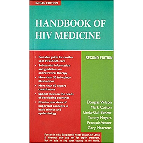 HANDBOOK OF HIV MEDICINE 2E PB by WILSON,NAIDOO,BEKKER,COTTON & MAARTENS - 9780198067764