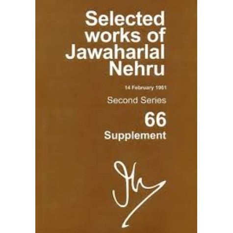 SELECTED WORKS OF JAWAHARLAL NEHRU VOLUM by MADHAVAN PALAT - 9780199467013
