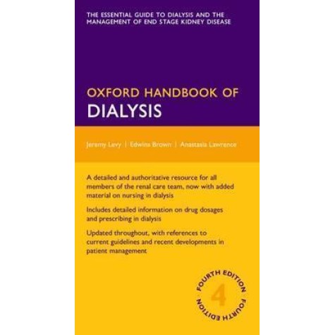 OHB OF DIALYSIS 4E by LEVY ET AL - 9780199644766
