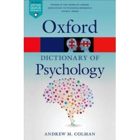 DICT OF PSYCHOLOGY 4E OPR by ANDREW M. COLMAN - 9780199657681