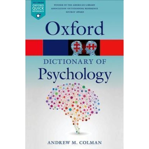 DICT OF PSYCHOLOGY 4E OPR by ANDREW M. COLMAN - 9780199657681